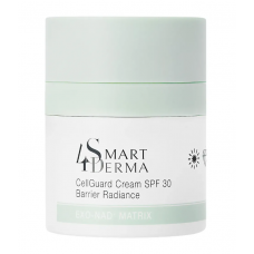 Омолоджувальний екзосомальний денний крем SPF 30 з NAD+ Smart4Derma CellGuard Cream Barrier Radiance 50 мл