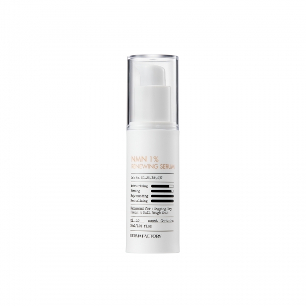 Оновлююча антиоксидантна сироватка NMN 1% Renewing Serum Derma Factory