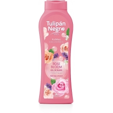 Гель для душу  "Квітка троянди" Tulipan Negro Floral Collection Bath And Shower Gel