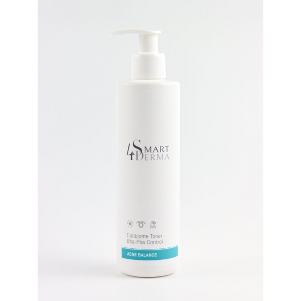 Себорегулюючий мультикислотний тонер Smart4Derma Acne Balance, 250 мл
