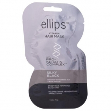 Маска для волосся "Шовкова ніч" з Про-кератиновим комплексом Ellips Vitamin Hair Mask Silky Black
