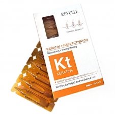 Активатор для волосся Revuele Keratin+ Ampoules Hair Restoration Activator