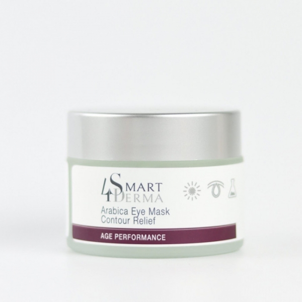 Реструктурувальна маска для зони навколо очей з екстрактом кави Smart4derma Age Performance