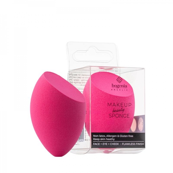 Спонж б'юті-блендер Bogenia Makeup Sponge BG326 - №2 (Скошена крапля)