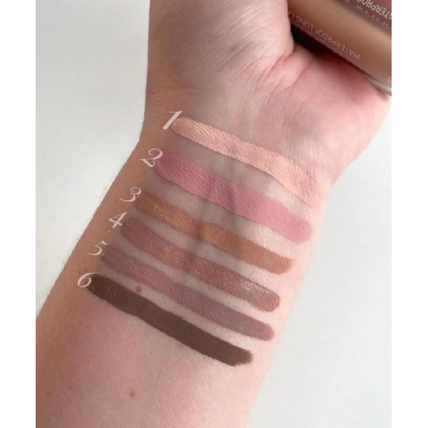 Тіні рідкі для повік Bless Beauty MATTE EYESHADOWS - №01 Тіні рідкі для повік Bless Beauty MATTE EYESHADOWS - №01