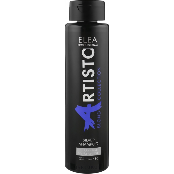 Шампунь для нейтралізації жовтизни Elea Profesional Artisto Silver Shampoo