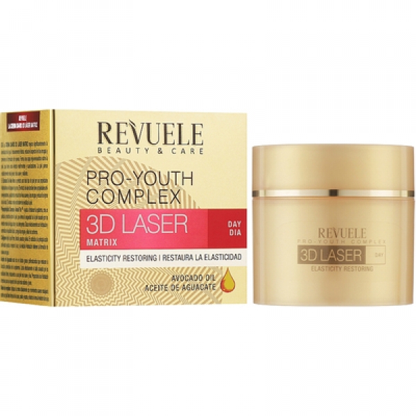 Антивіковий денний крем для обличчя Revuele 3D Laser Matrix Day Cream