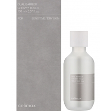 Відновлювальний кремовий тонер Celimax Dual Barrier Creamy Toner 150 мл
