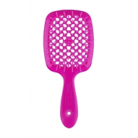 Щітка для волосся Janeke Superbrush The Original Italian Patent Неоново-рожева