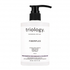 Відновлювальний шампунь для пошкодженого та фарбованого волосся Fiberplex Triology.