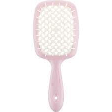 Щітка для волосся Janeke Small Superbrush Рожева з білим