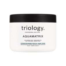 Зволожувальна маска для всіх типів волосся Aquamatrix Triology.