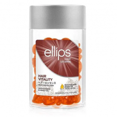Капсули для волосся з женьшенем та медом Ellips Hair Vitality With Ginseng & Honey Oil, 50*1 мл