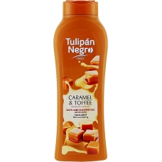 Гель для душу "Карамельний крем" Tulipan Negro Shower Gel