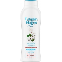 Гель для душу "Бавовна і тальк" Tulipan Negro Shower Gel