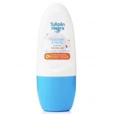 Дезодорант кульковий "Бавовна і тальк" Tulipan Negro Deo Roll-On