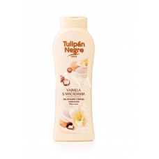 Гель для душу "Ваніль і макадамія" Tulipan Negro Shower Gel