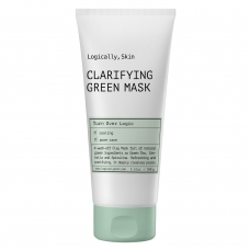 Очищувальна маска з глиною та спіруліною Logically, Skin Clarifying Green Mask