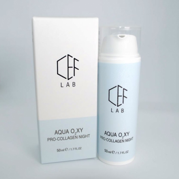Проколагеновий нічний крем Cef Lab Aqua, 50 мл