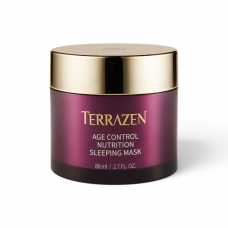 Поживна нічна маска з пептидами та комплексом олій TERRAZEN Age Control Nutrition Sleeping Mask, 80 мл