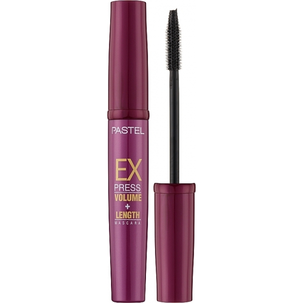Туш для вій об'єм & довжина Pastel Express Volume & Length Mascara