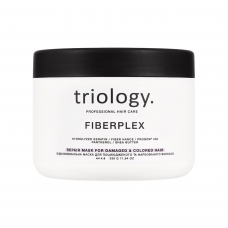 Відновлювальна маска для пошкодженого та фарбованого волосся Fiberplex Triology.