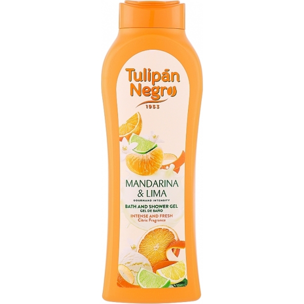 Гель для душу "Мандарин та Лайм" Tulipan Negro Mandarin & Lime Shower Gel