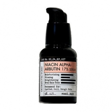 Сироватка для освітлення пігментації Niacin Alfa - Arbutin 17% Serum Derma Factory