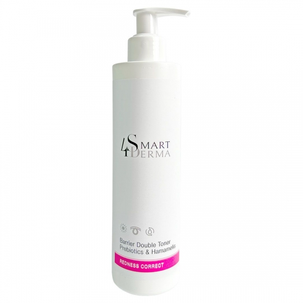 Зміцнювальний 2Х-фазний тонер для чутливої шкіри Smart4Derma Redness Correct, 250 мл