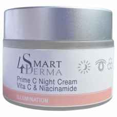 Супер антиоксидантний нічний крем Smart4Derma Illumination