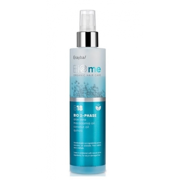 Двофазний биоспрей Erayba BIO-Me B18 Organic 2-phase Spray