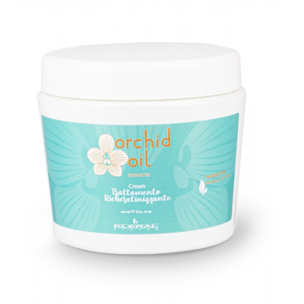 Крем-маска з олією орхідеї і кератином Kleral System Orchid Oil Cream