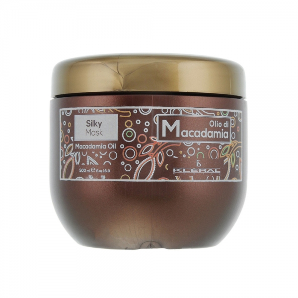 Маска-шовк з маслом макадамії Kleral System Olio Di Macadamia Silky, 500 мл