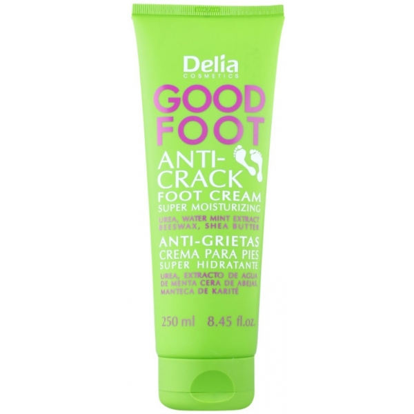 Крем для стоп проти тріщин на п'ятах Delia cosmetics Good Foot