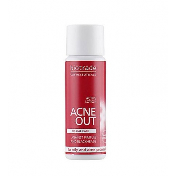 Антибактеріальний лосьйон проти акне Biotrade Acne Out Active Lotion, 10 ml