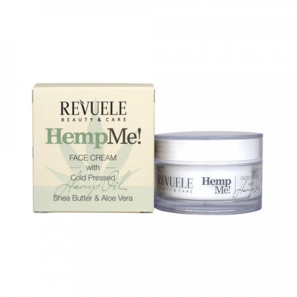 Крем для обличчя Revuele Hemp Me! Face Cream With Cold Pressed