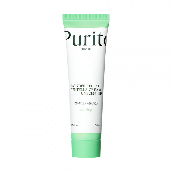 Крем відновлювальний з центеллою без олій Purito Seoul Wonder Releaf Centella Cream Unscented