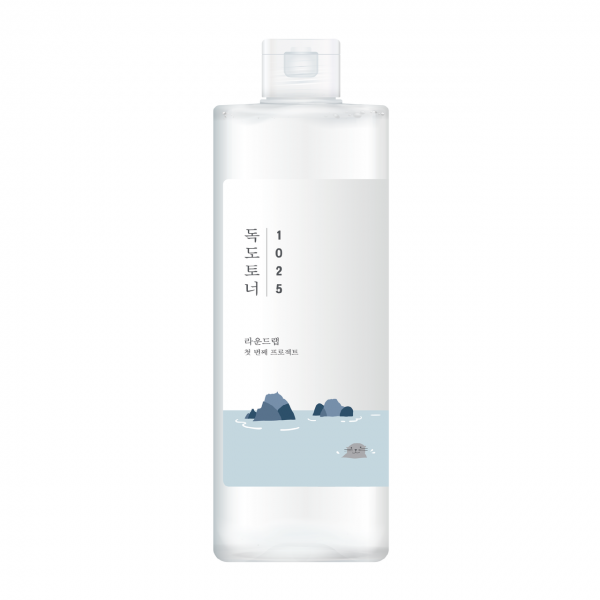 Зволожуючий тонер з ефектом пілінгу ROUND LAB 1025 Dokdo Toner