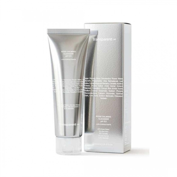 Ніжний гель для очищення для обличчя Transparent-Lab Rose Calming Cleanser pH 5.5