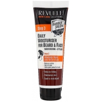 Зволожуючий крем для бороди та обличчя Revuele Men Care Barber Daily Moisturizer Beard & Face
