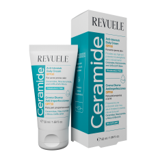 Денний крем з керамідами та ніацинамідом REVUELE Ceramide SPF50