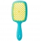 Щітка для волосся Janeke Superbrush The Original Italian Patent Жовтий з блакитним