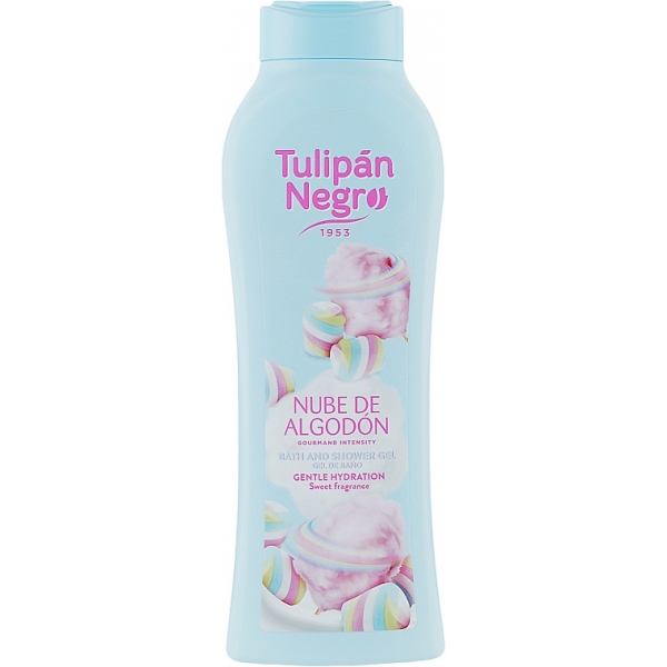 Гель для душу "Бавовняна хмара" Tulipan Negro Shower Gel