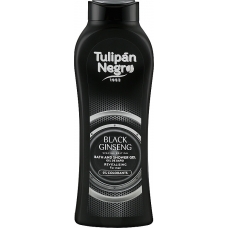 Гель для душу для чоловіків "Чорний женьшень" Tulipan Negro Shower Gel