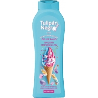 Гель для душу "Зефірний єдиноріг" Tulipan Negro Intense Bath And Shower Gel Marshmallow Unicorn
