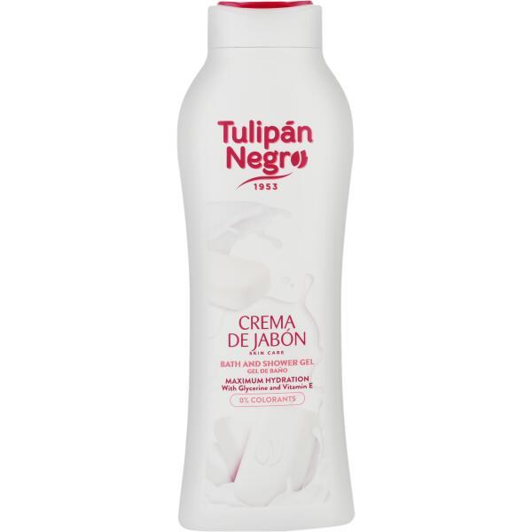 Гель для душу "Кремове мило" Tulipan Negro Shower Gel