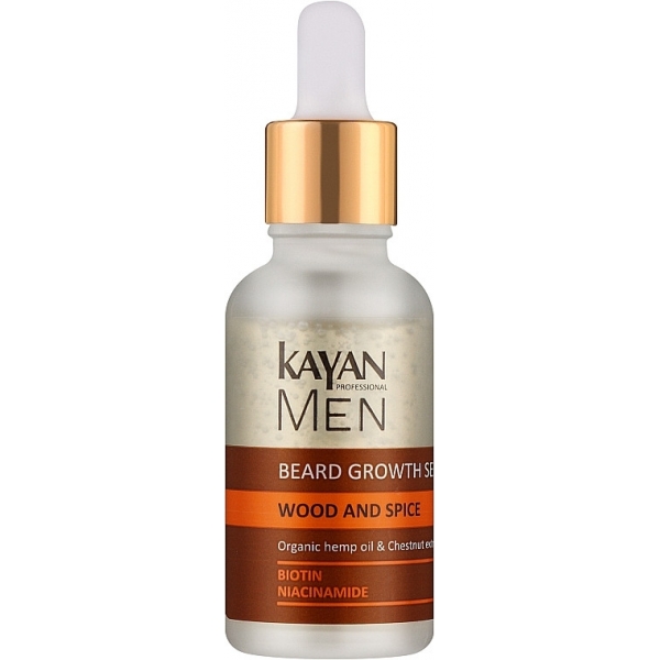 Сироватка для зросту бороди Kayan Professional Men Beard Growth Serum