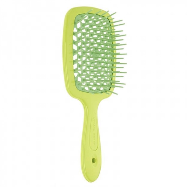 Щітка для волосся Janeke Superbrush The Original Italian Patent Зелена