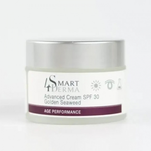 Передовий денний крем SPF 30 «Золоті водорості» Smart4Derma Age Performance, 50 мл