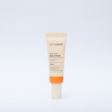 Мініатюра сонцезахисного крему з антиоксидантним захистом SPF 40 WhoCares Bifida Barrier Sun Cream, 10 мл